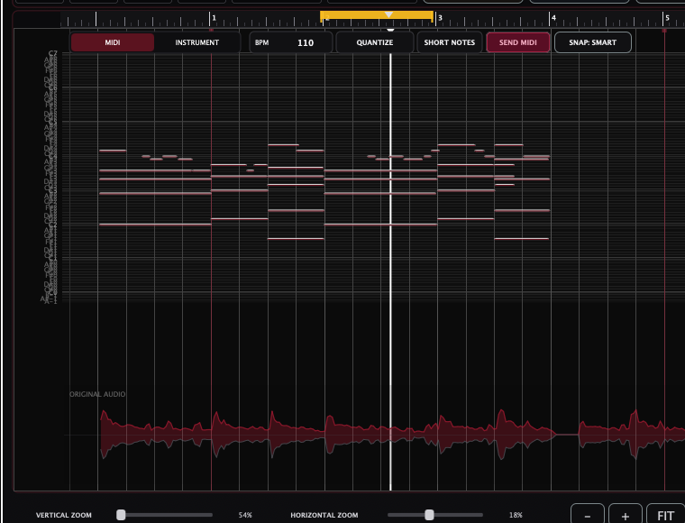 Piano Roll screenshot